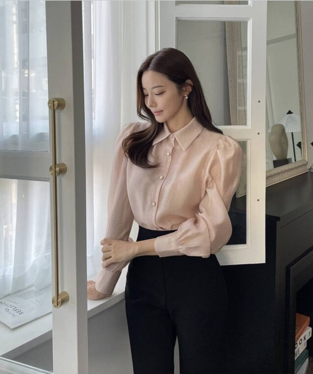 MS50954 Yihyun collar blouse