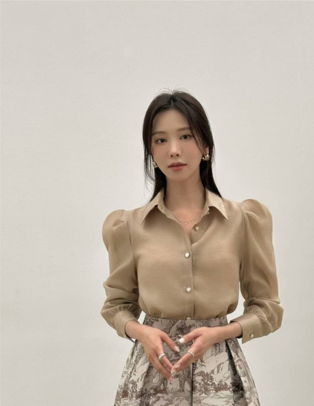 MS50954 Yihyun collar blouse
