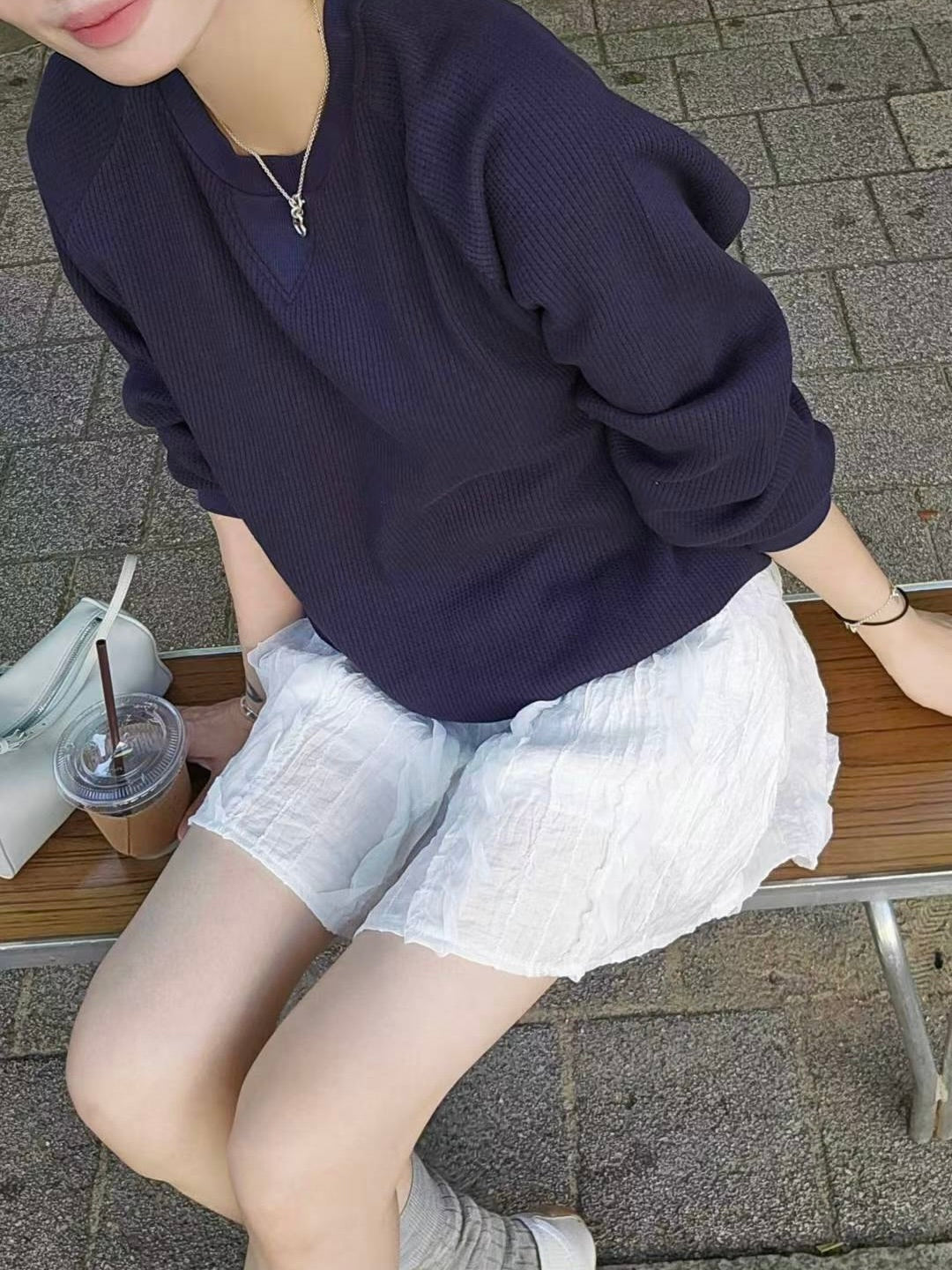 MS51005 Urban waffle sweatshirt