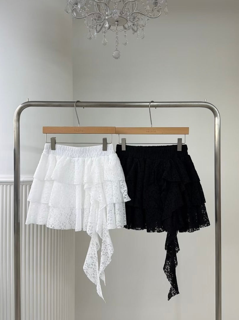 MS51130 Girlish lace skirt