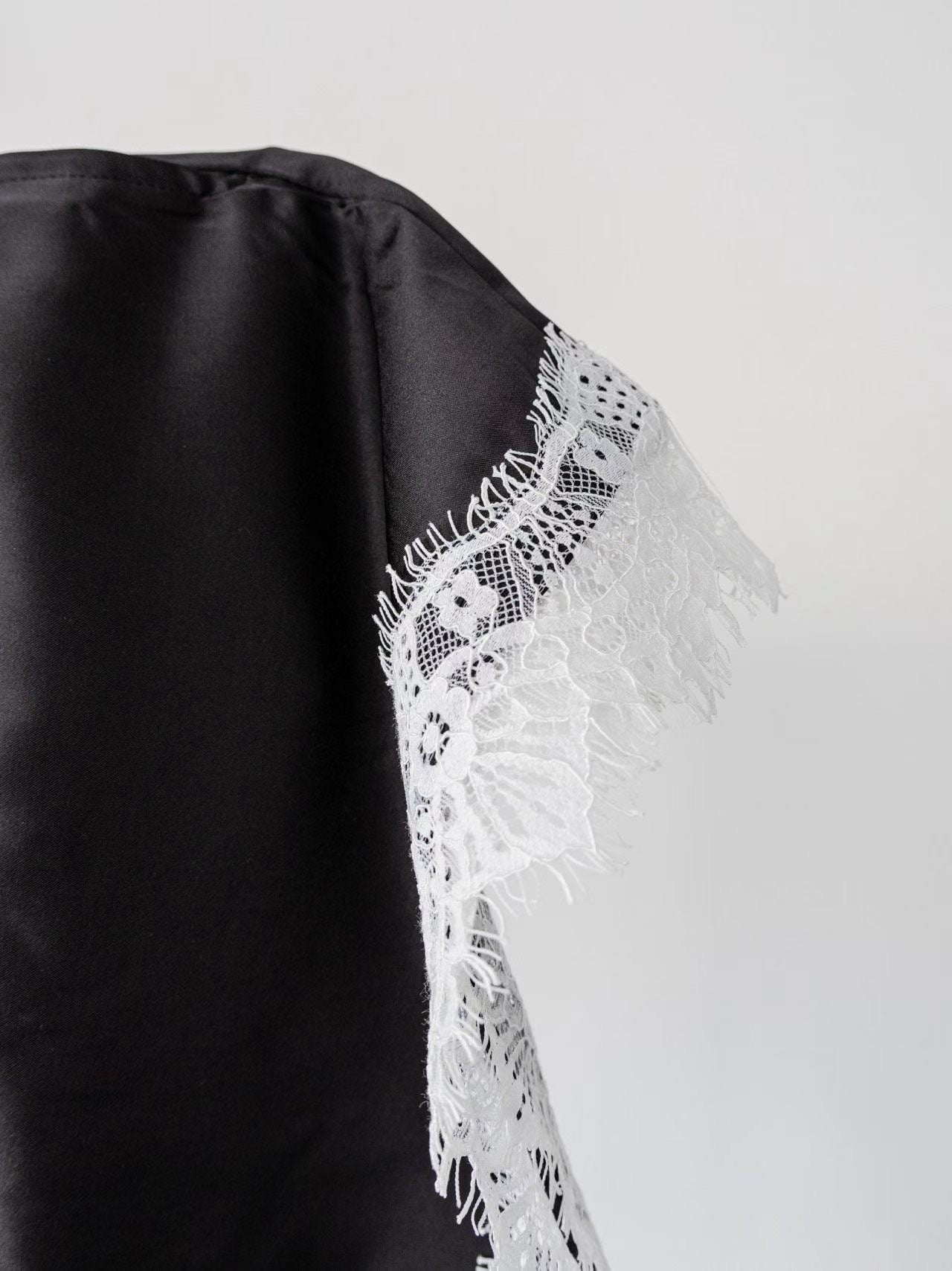 MS60520 Dark romance satin shorts
