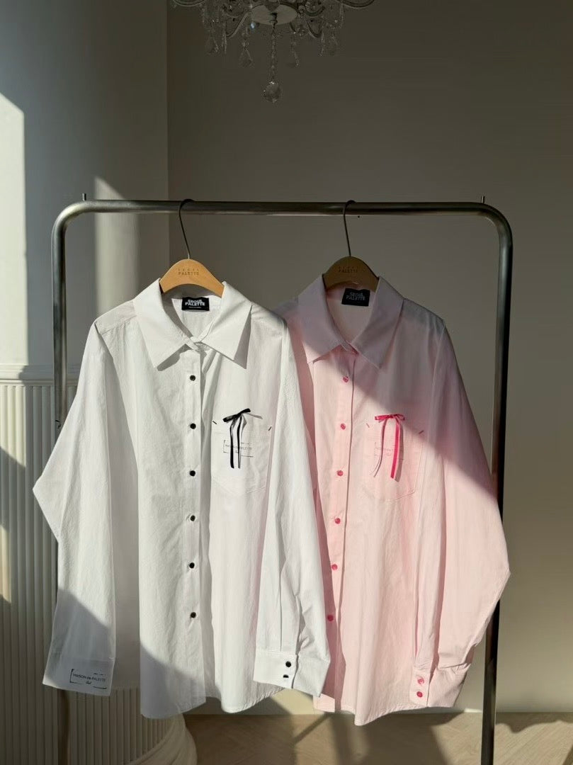 MS60348 Sweetie ribbon blouse