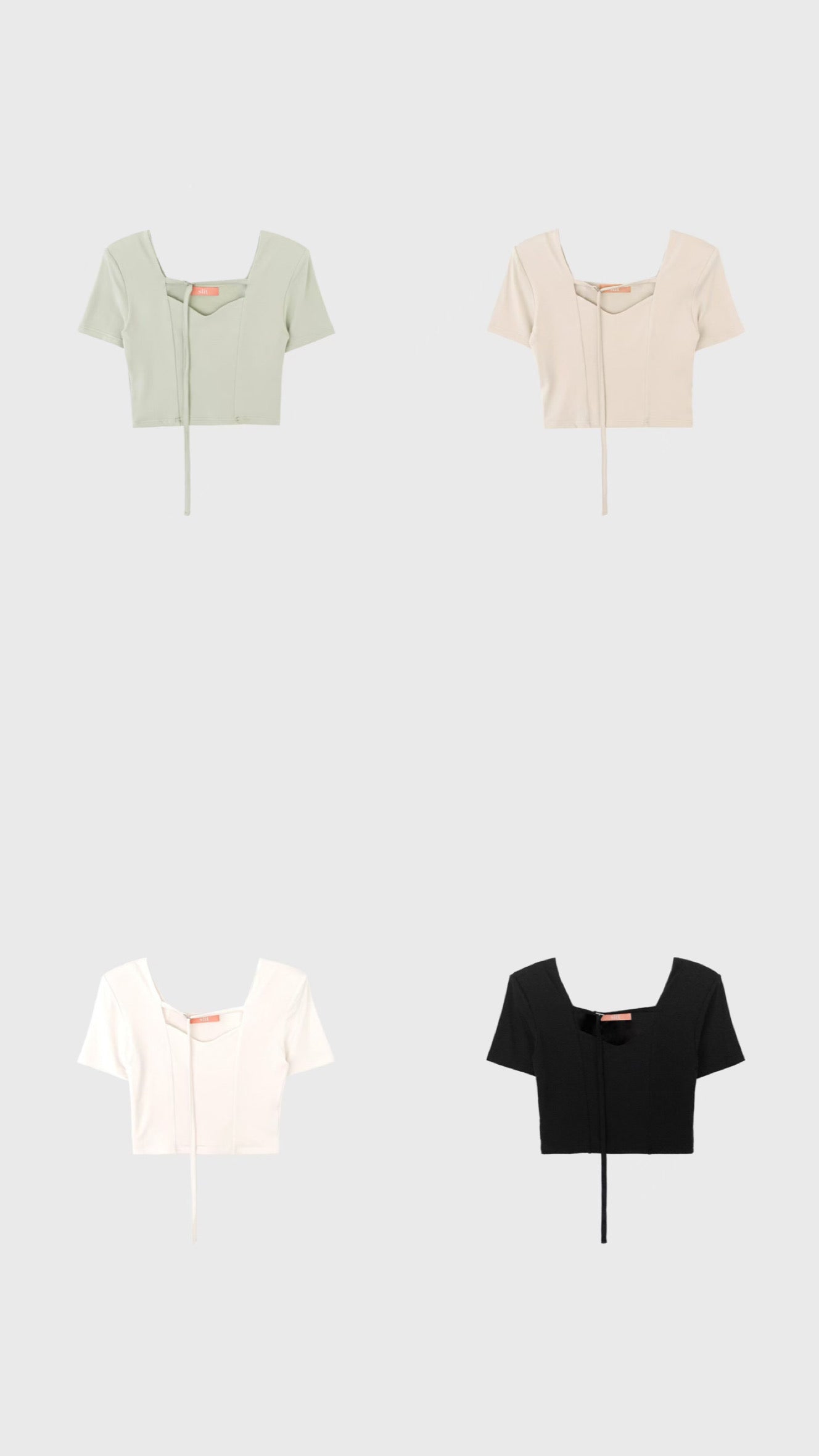 MS60531 Tied crop top