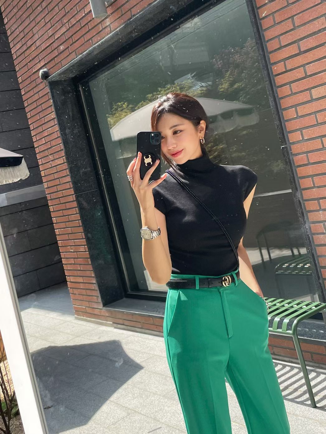 MS51047 Giselle turtleneck top