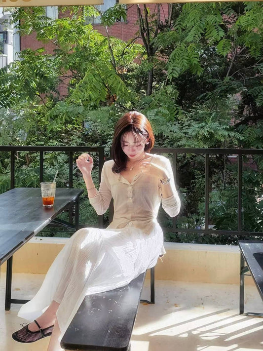 MS51031 Fairy wrinkle skirt