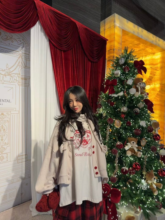 MS51235 Emilie cardigan with scarf