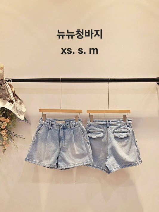 MS60511 Cooling denim shorts