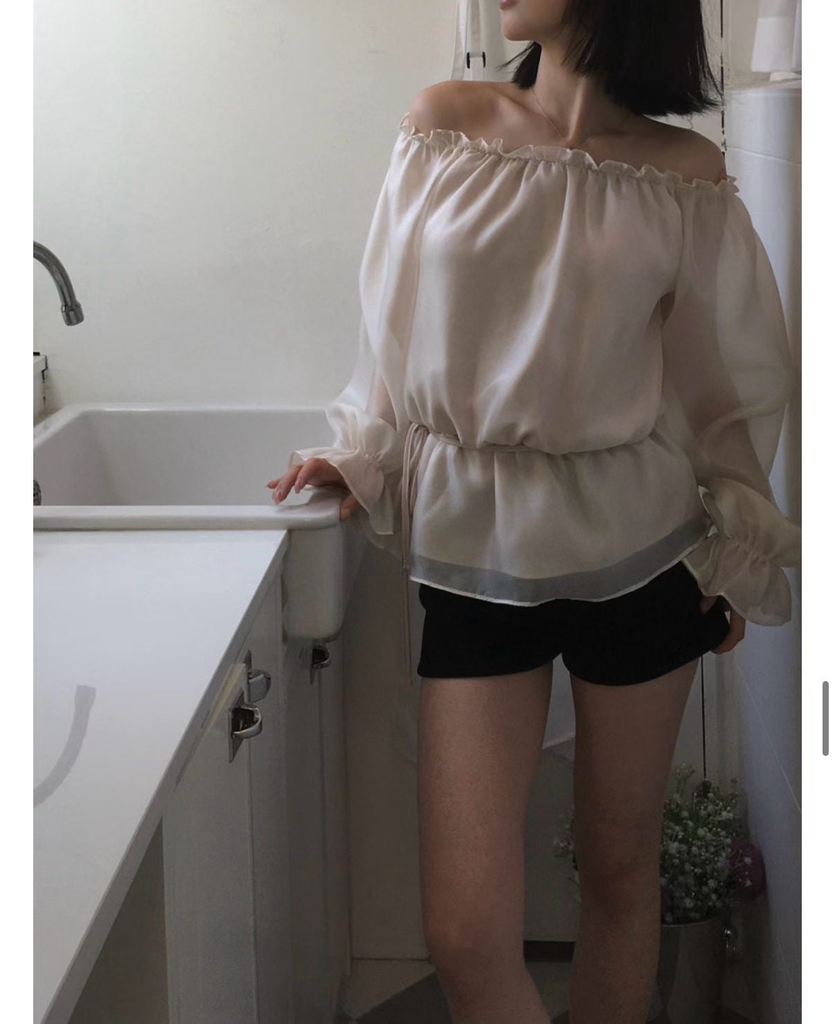 MS60302 Lumiere off shoulder top