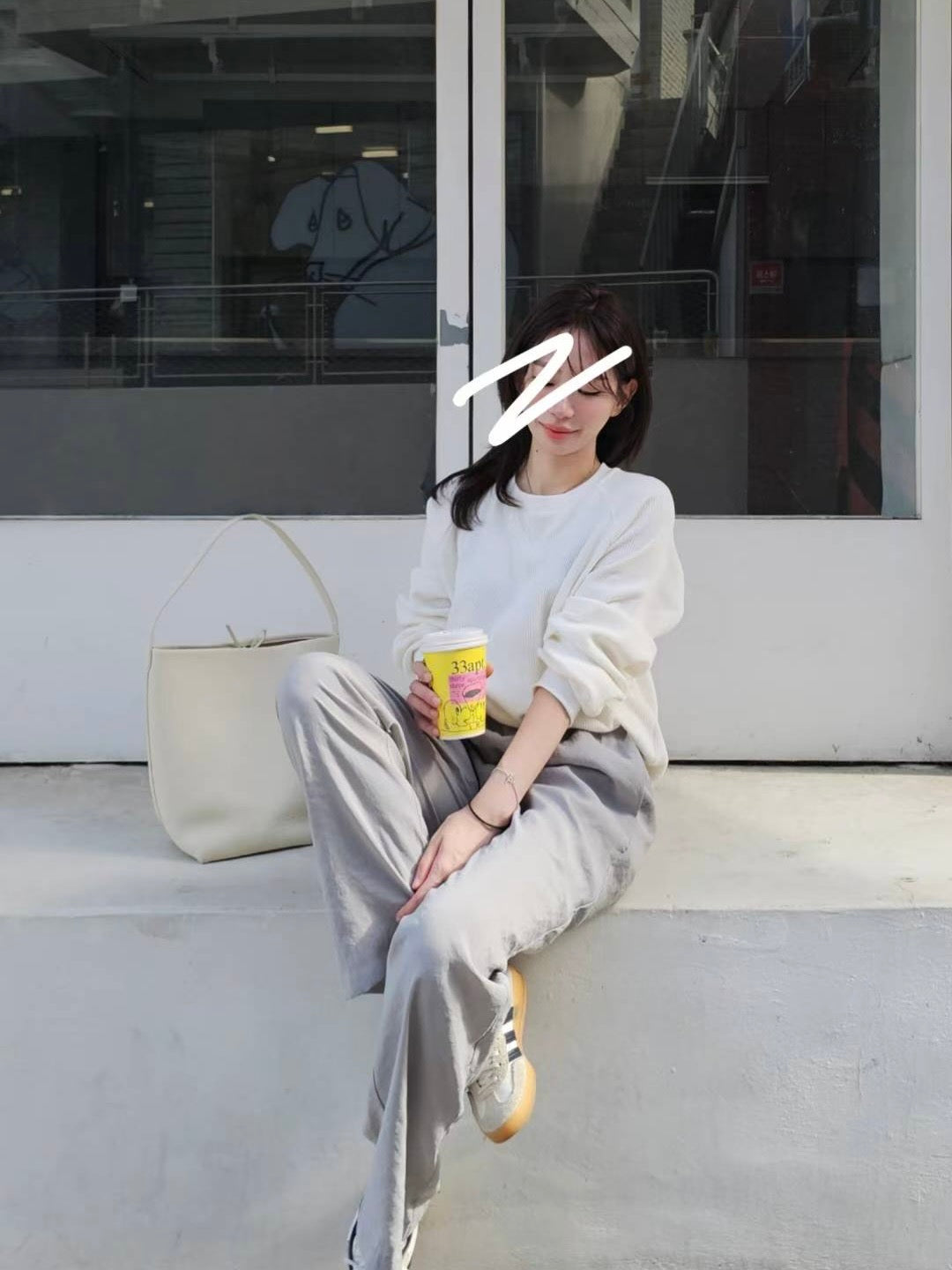 MS51005 Urban waffle sweatshirt