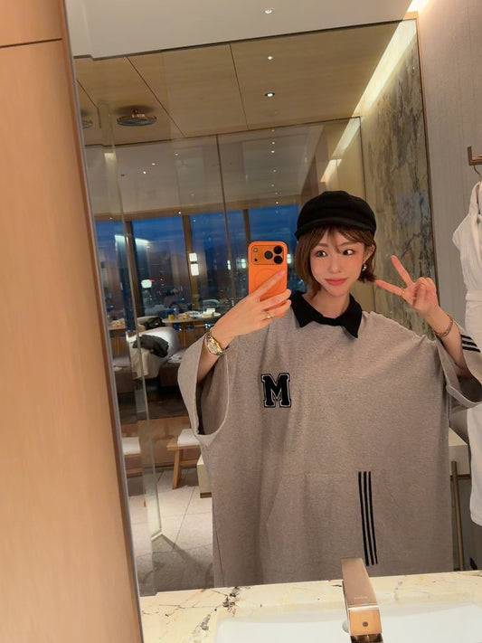 MS51074 Polo oversize one piece