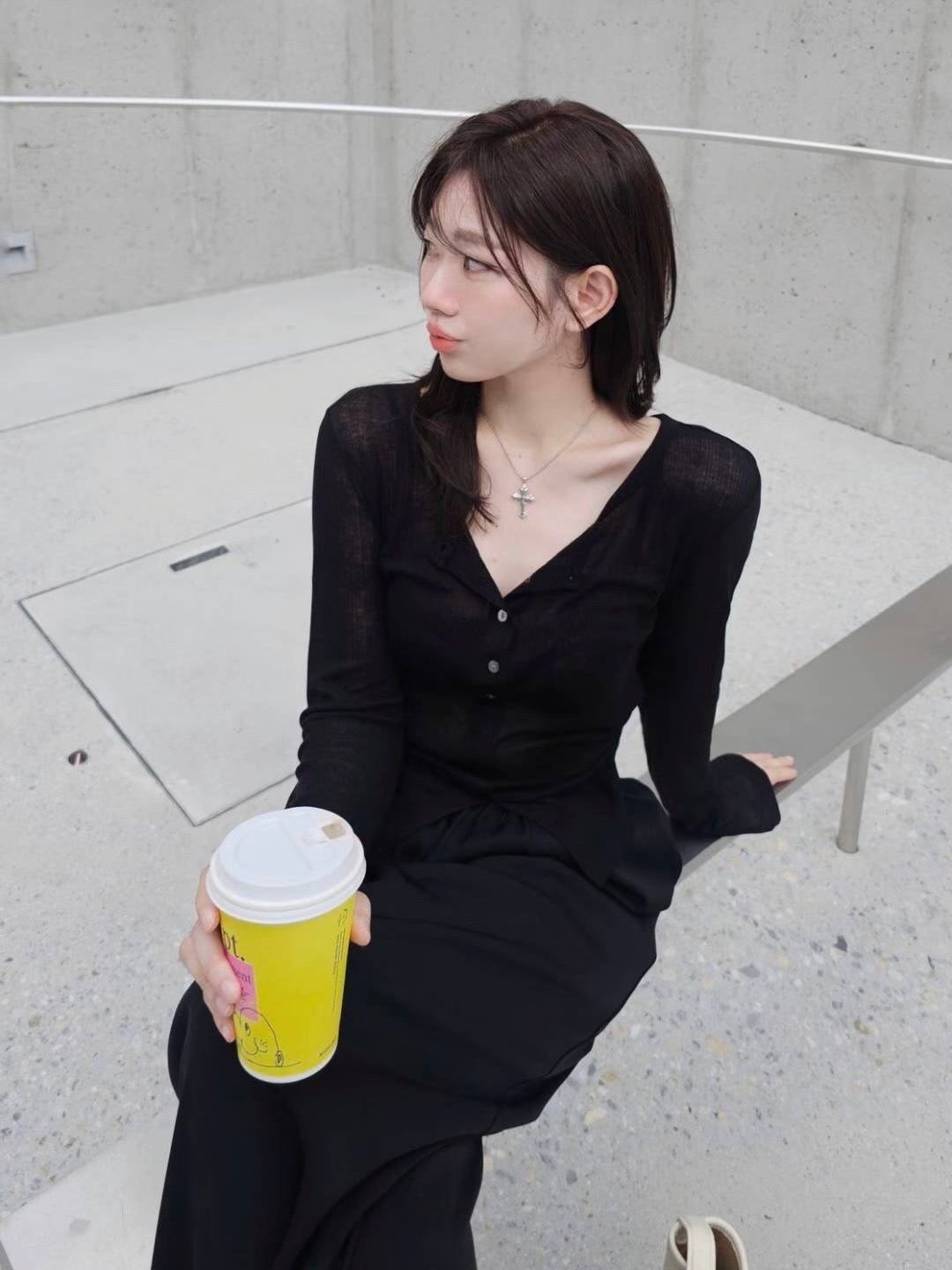 MS51001 Henry tencel top