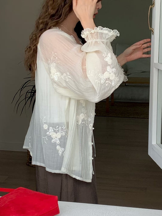 MS50804 Gladys embroidery outer