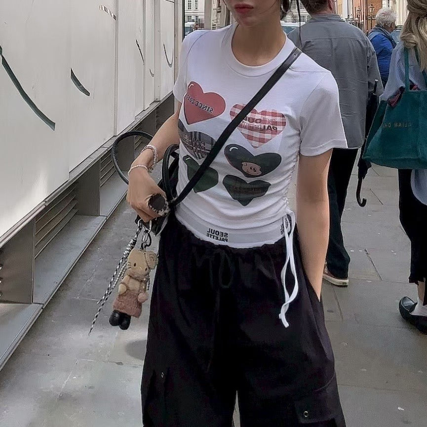 MS50818 Banding sporty trousers