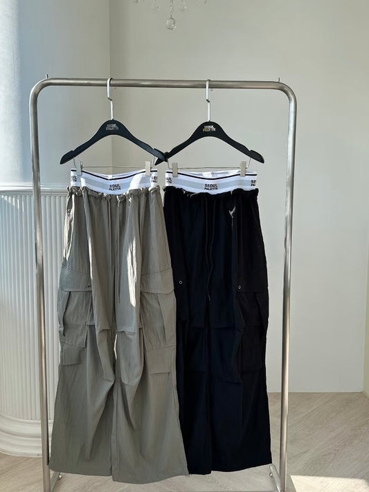 MS50818 Banding sporty trousers