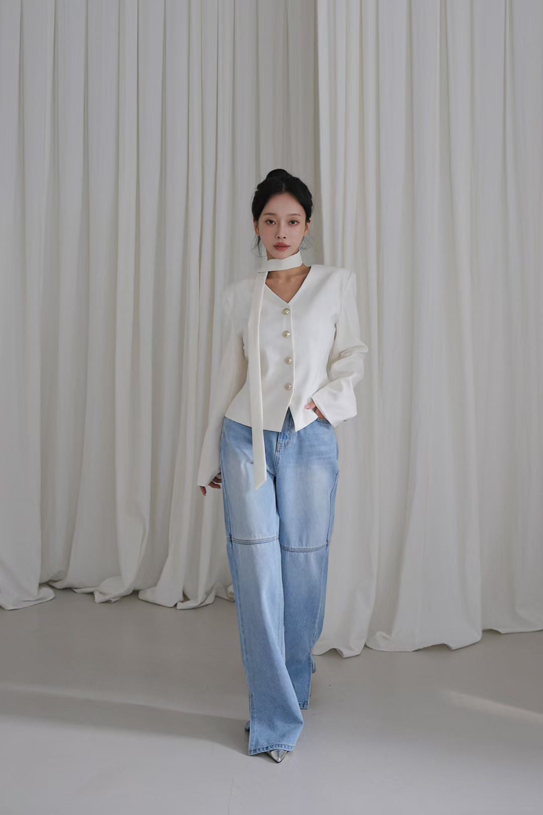 MS50841 Cream jacket