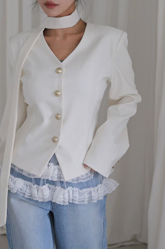 MS50841 Cream jacket