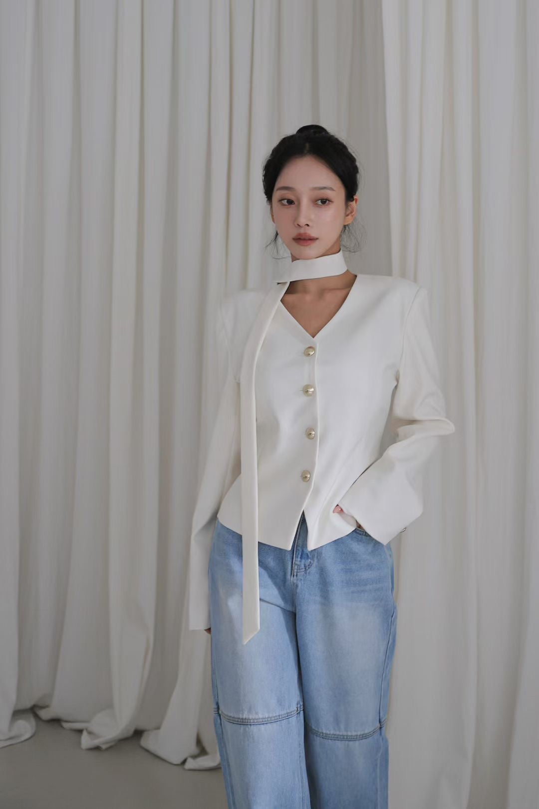 MS50841 Cream jacket