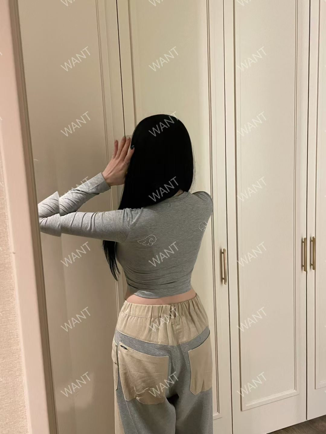 MS50846 Angel diamond long sleeve