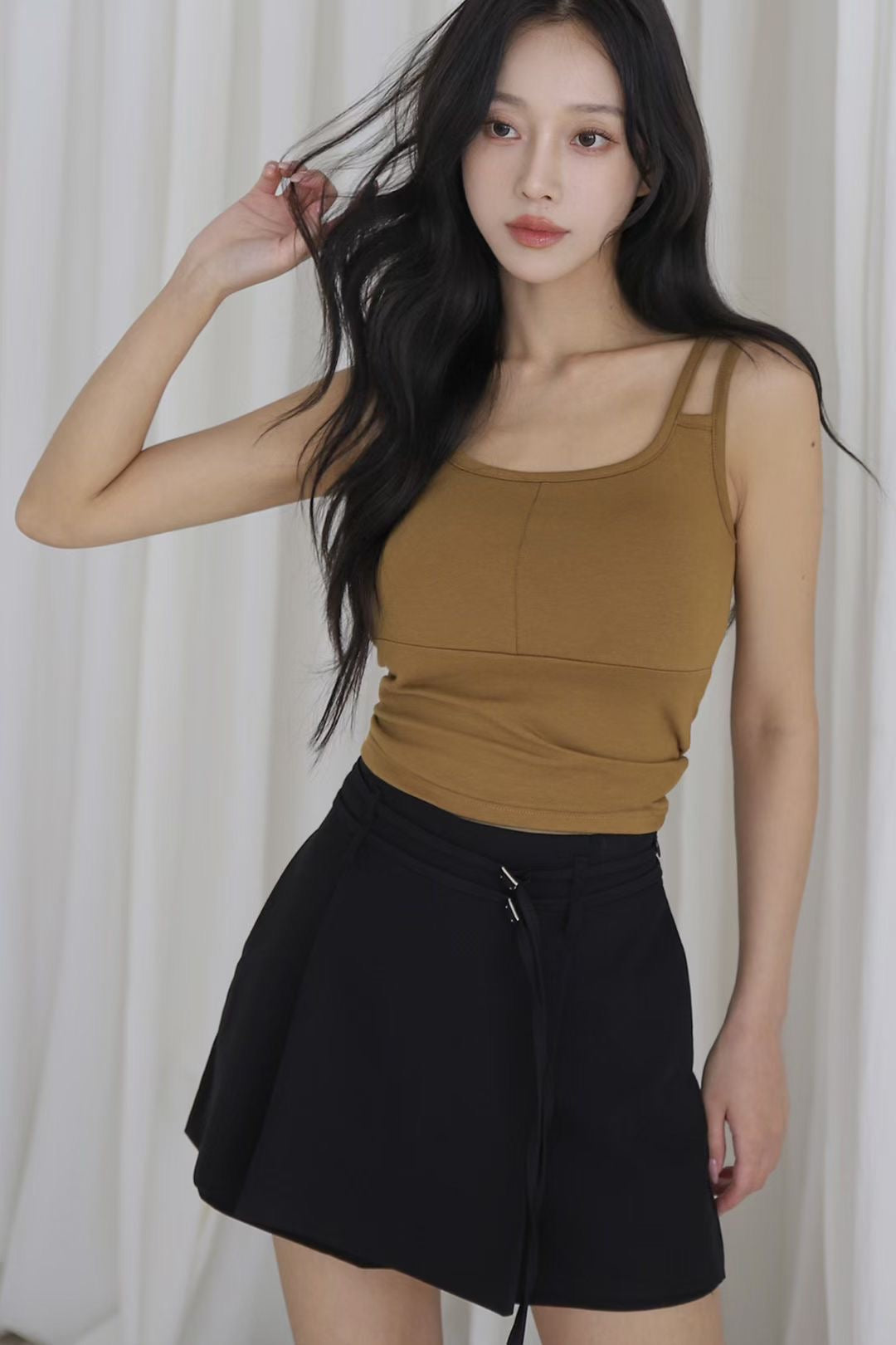 MS50906 Double belt pants