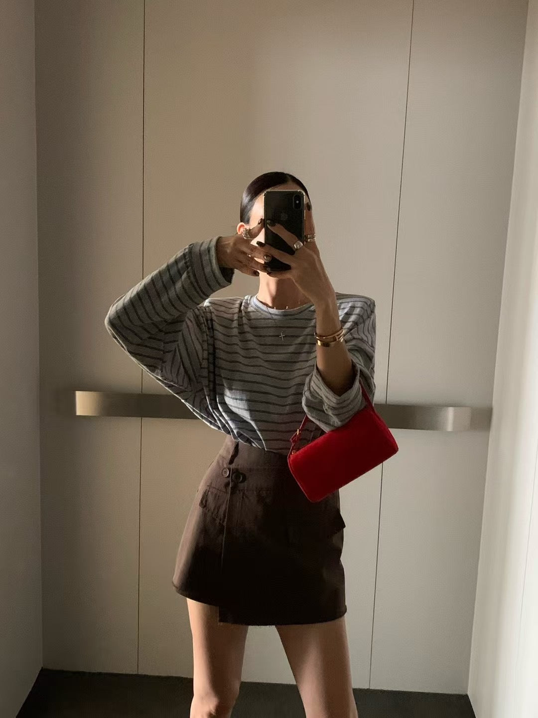 MS50932 Ivy high waist shorts