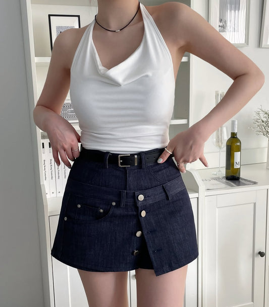Elize cool skort with belt