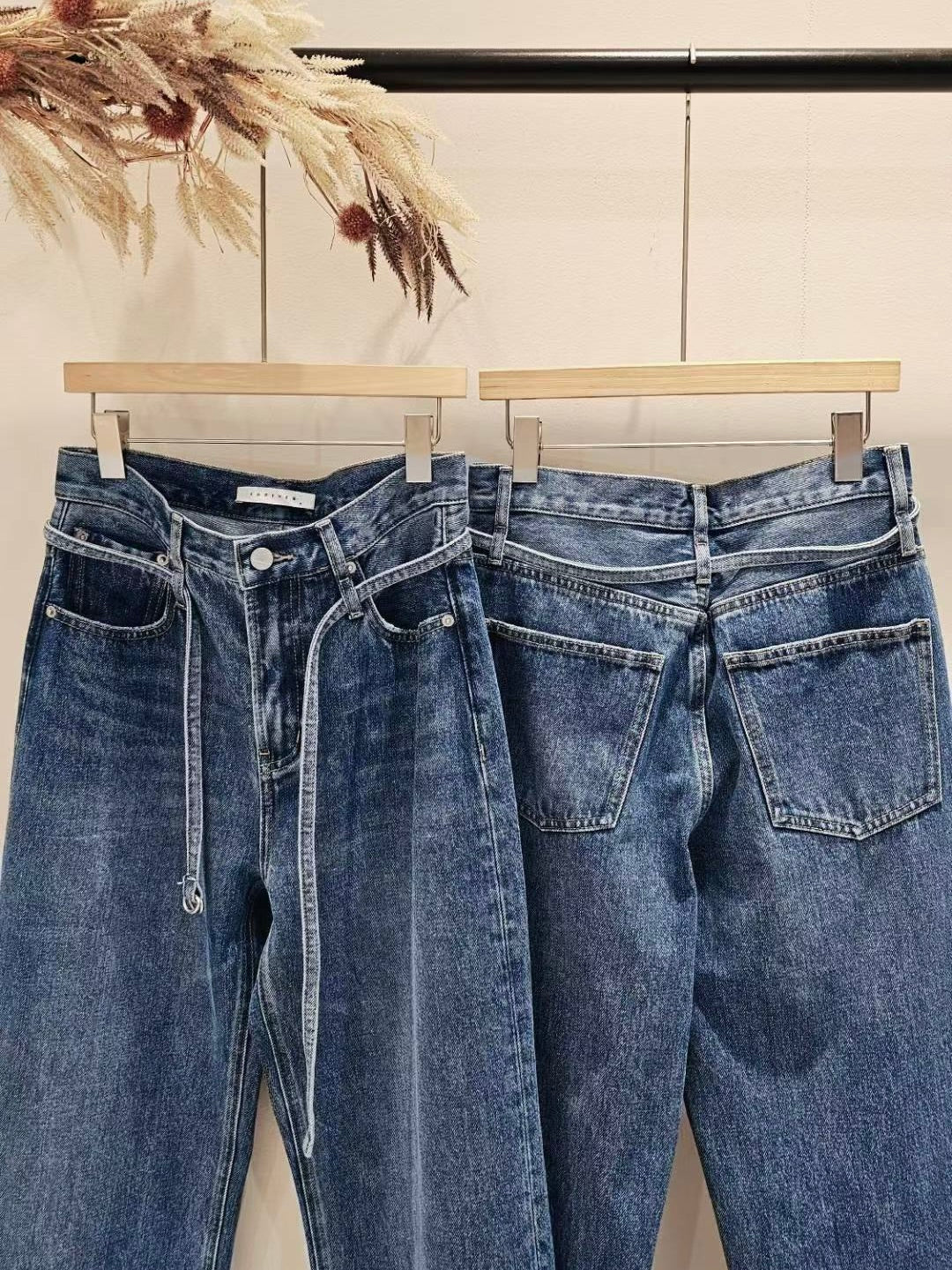 MS51058 Euro boots denim