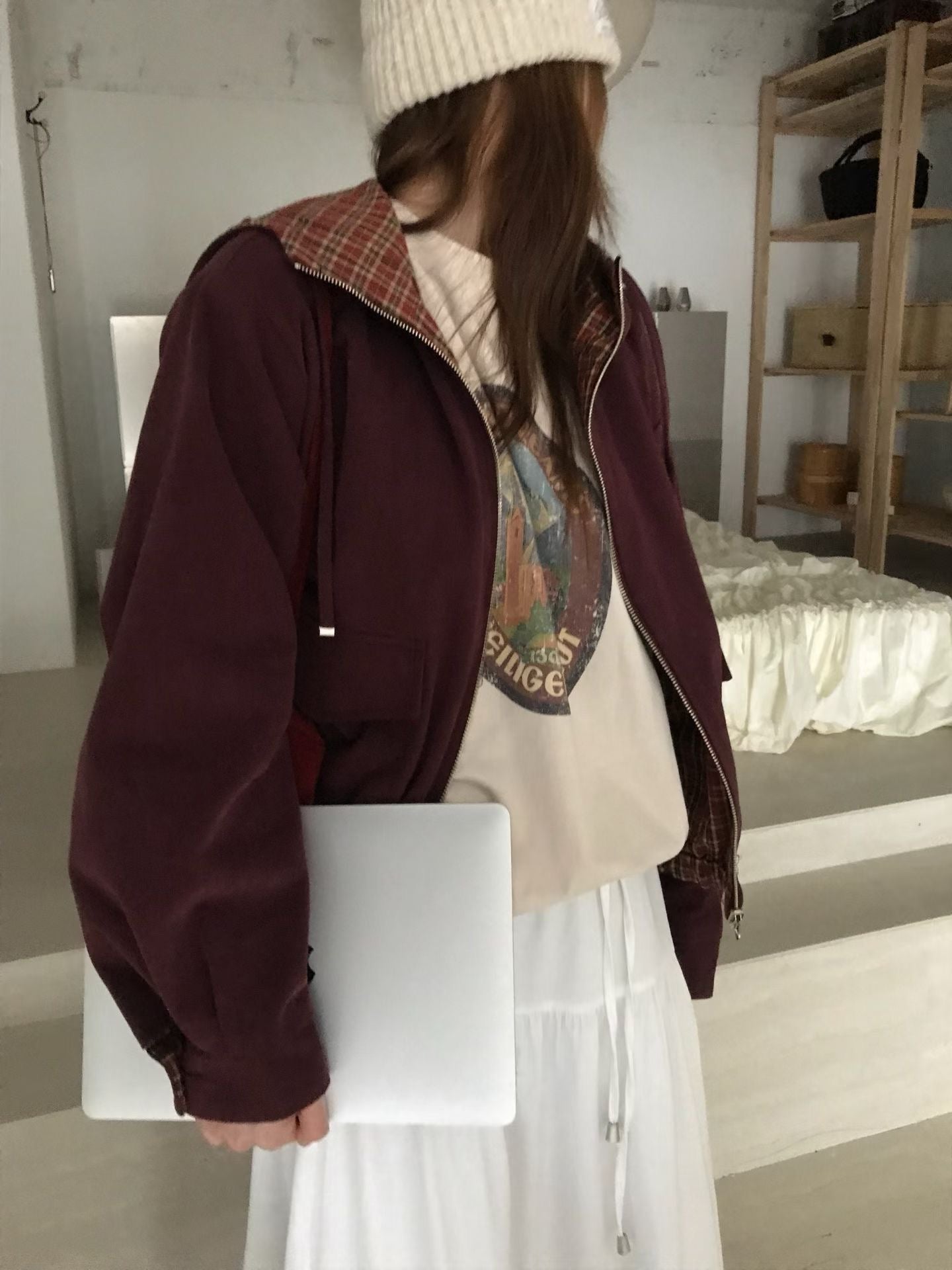 MS51065 Two ways reversible jacket