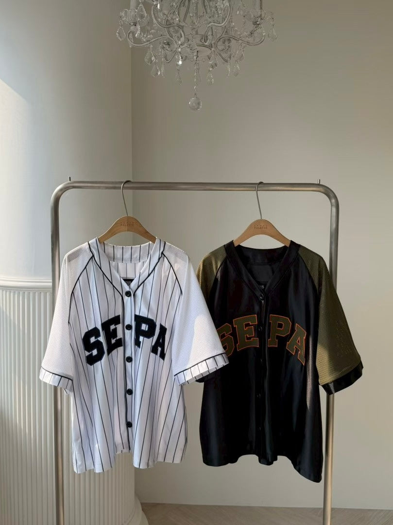 MS60705 Baseball style oversized top