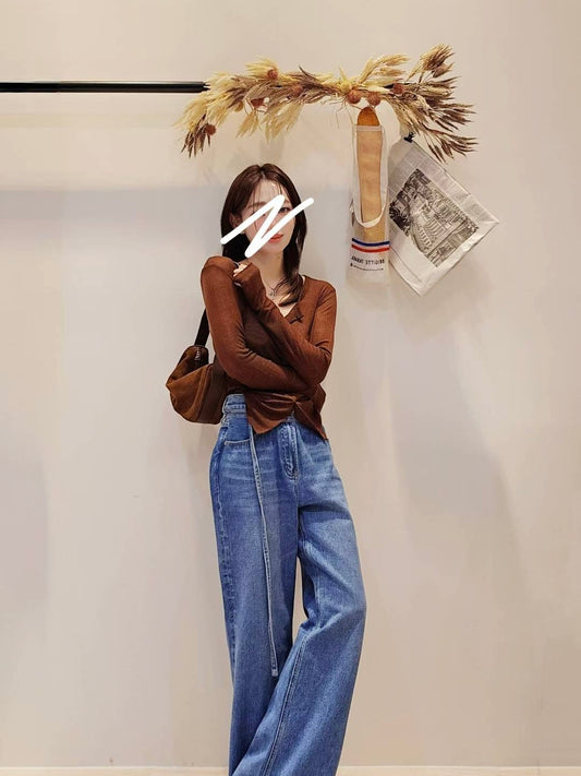 MS51058 Euro boots denim