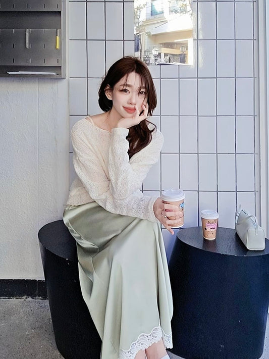 MS60362 Airy knit top