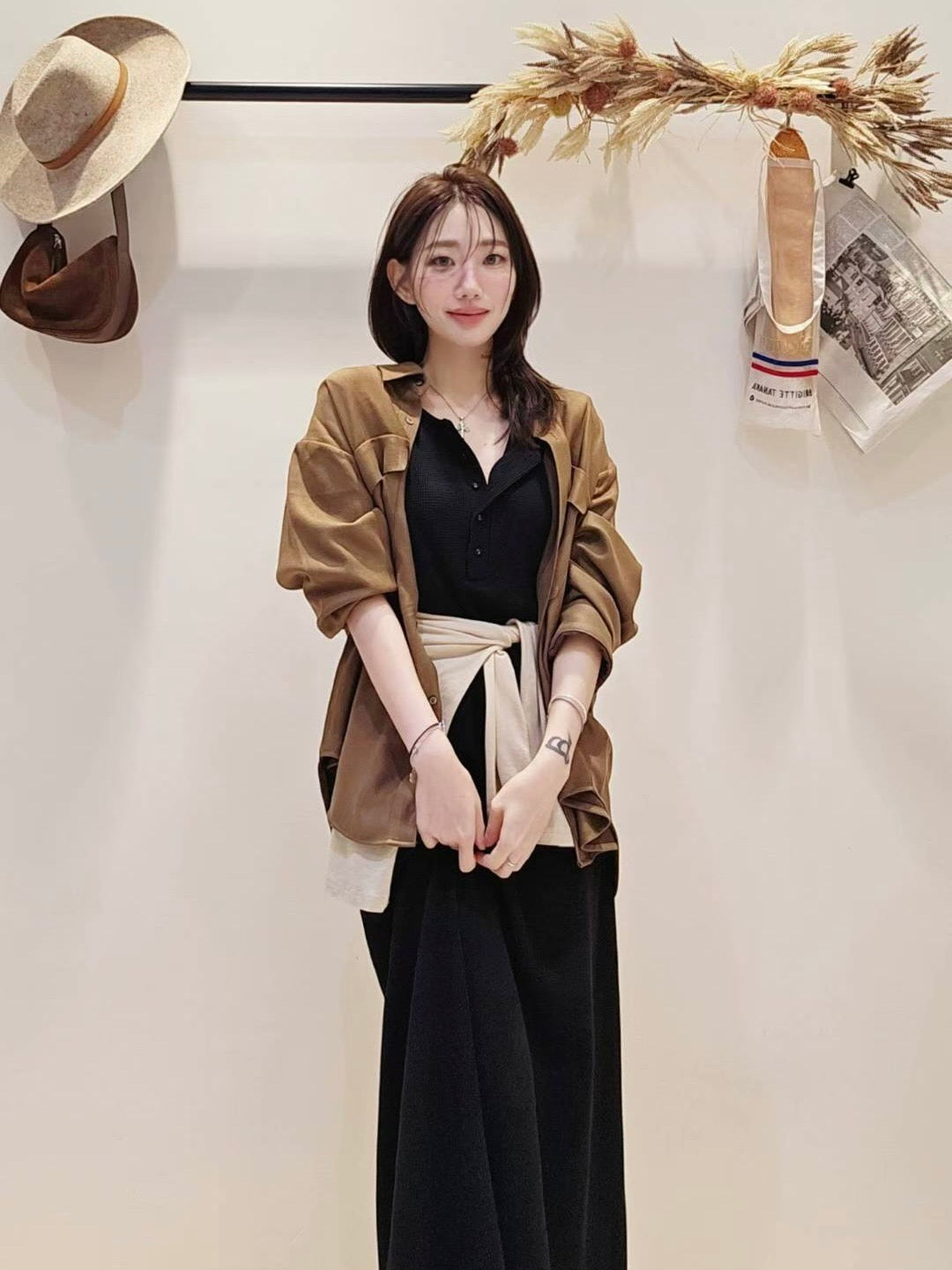 MS51004 Waffle trim daily dress