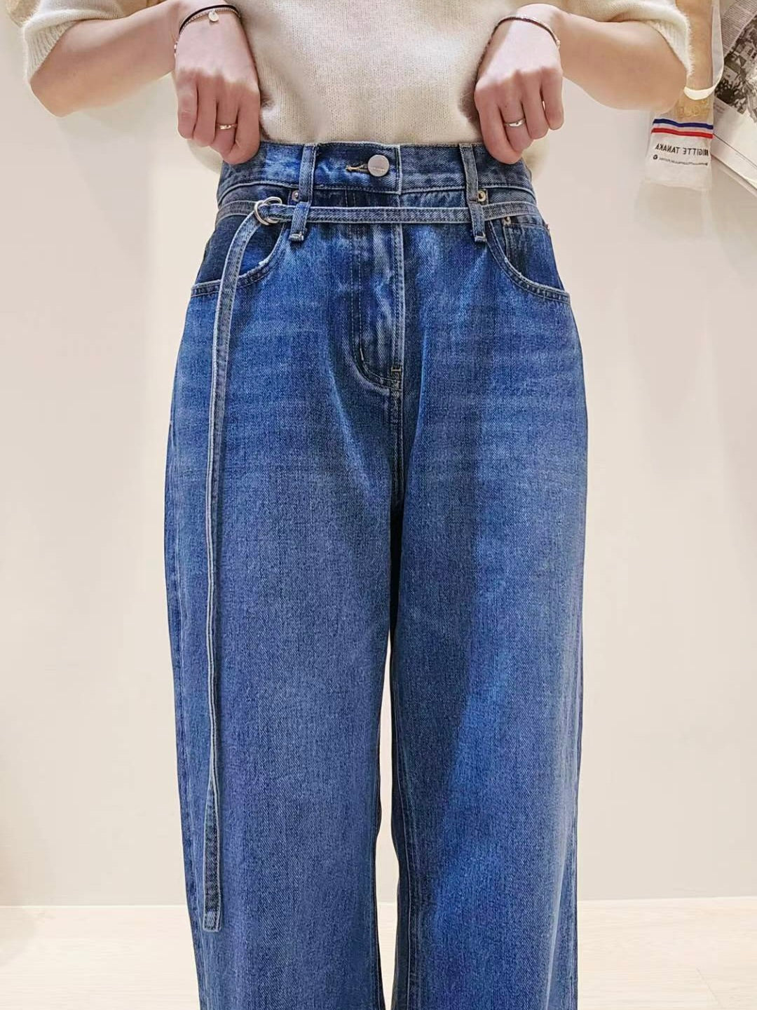 MS51058 Euro boots denim