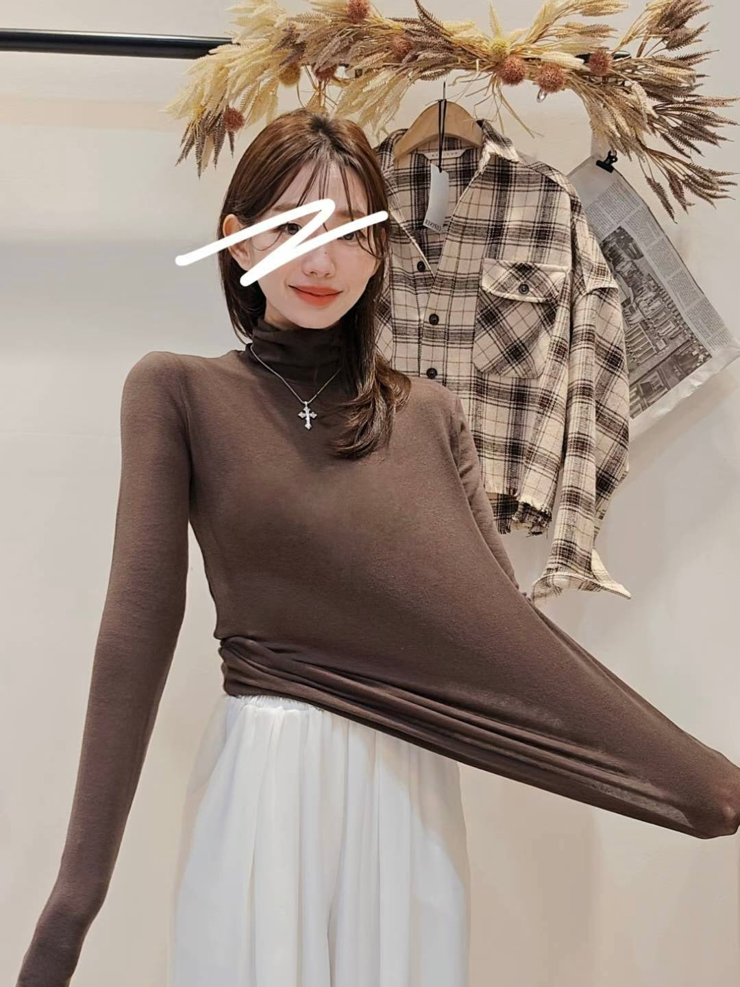 MS51112 Signature wool inner top