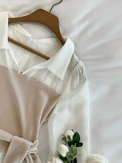 MS60301  Aurelia tie waist set