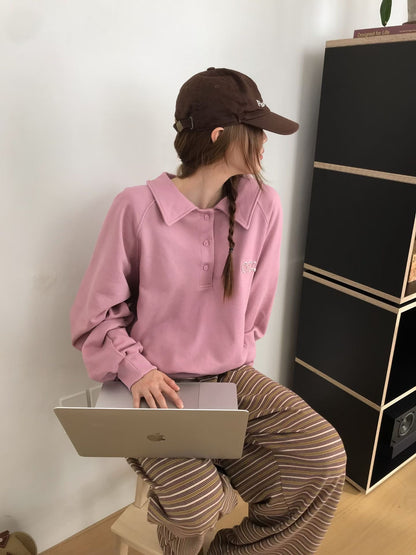 MS51066 Lazy collar long sleeve