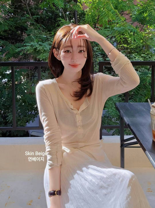 MS51001 Henry tencel top