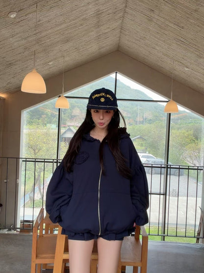 MS60930 Jiyoon sweet hoodie set
