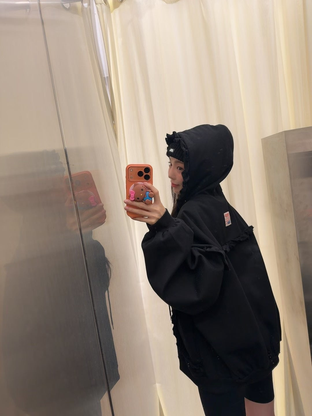 MS51071 Wendy puff hoodie jacket