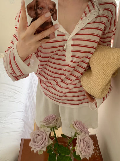 MS60455 Daily stripes long sleeve