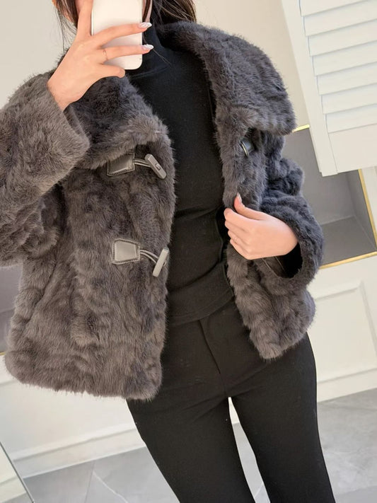 MS51252 Curly fur jacket