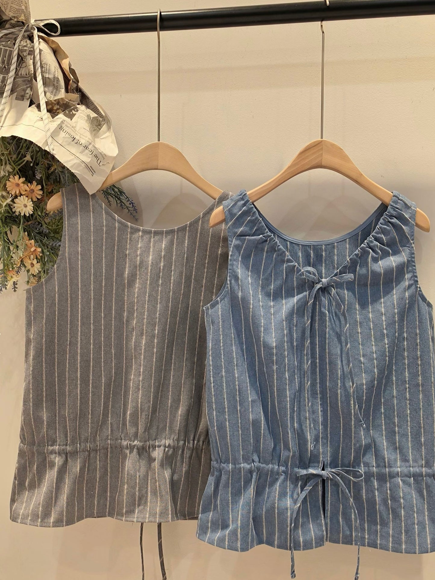 MS60623 Summer linen stripes set