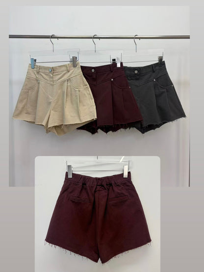 MS60318 High waist A line shorts
