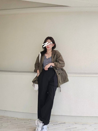 MS51077 Trendy suit trousers