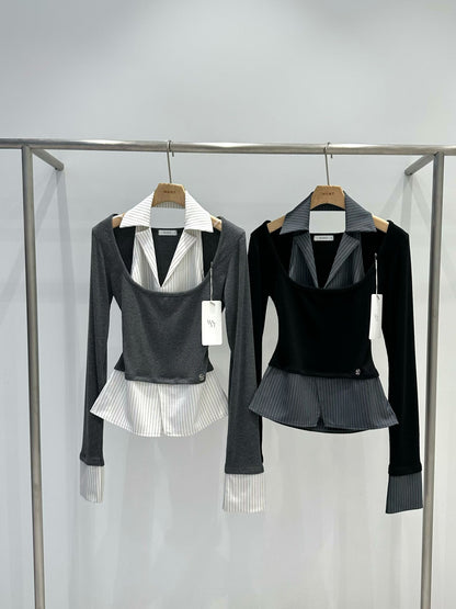 MS60921 Nymph collar blouse