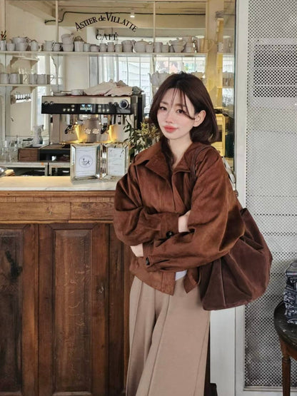 MS51226 Mocha velvet outer