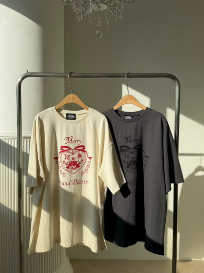 MS51236 Merry cotton tshirt