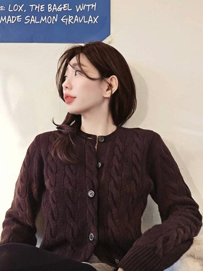 MS51240 Signature twist cardigan