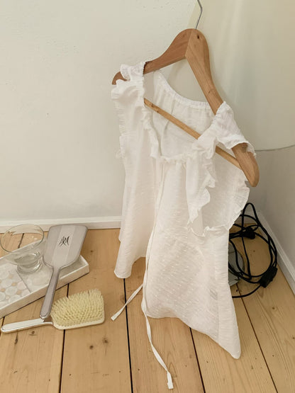 MS60457 Frill sleeveless top
