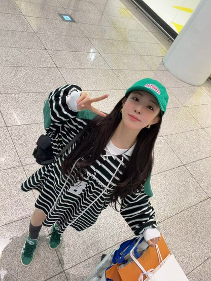MS60354 Jacky stripes top