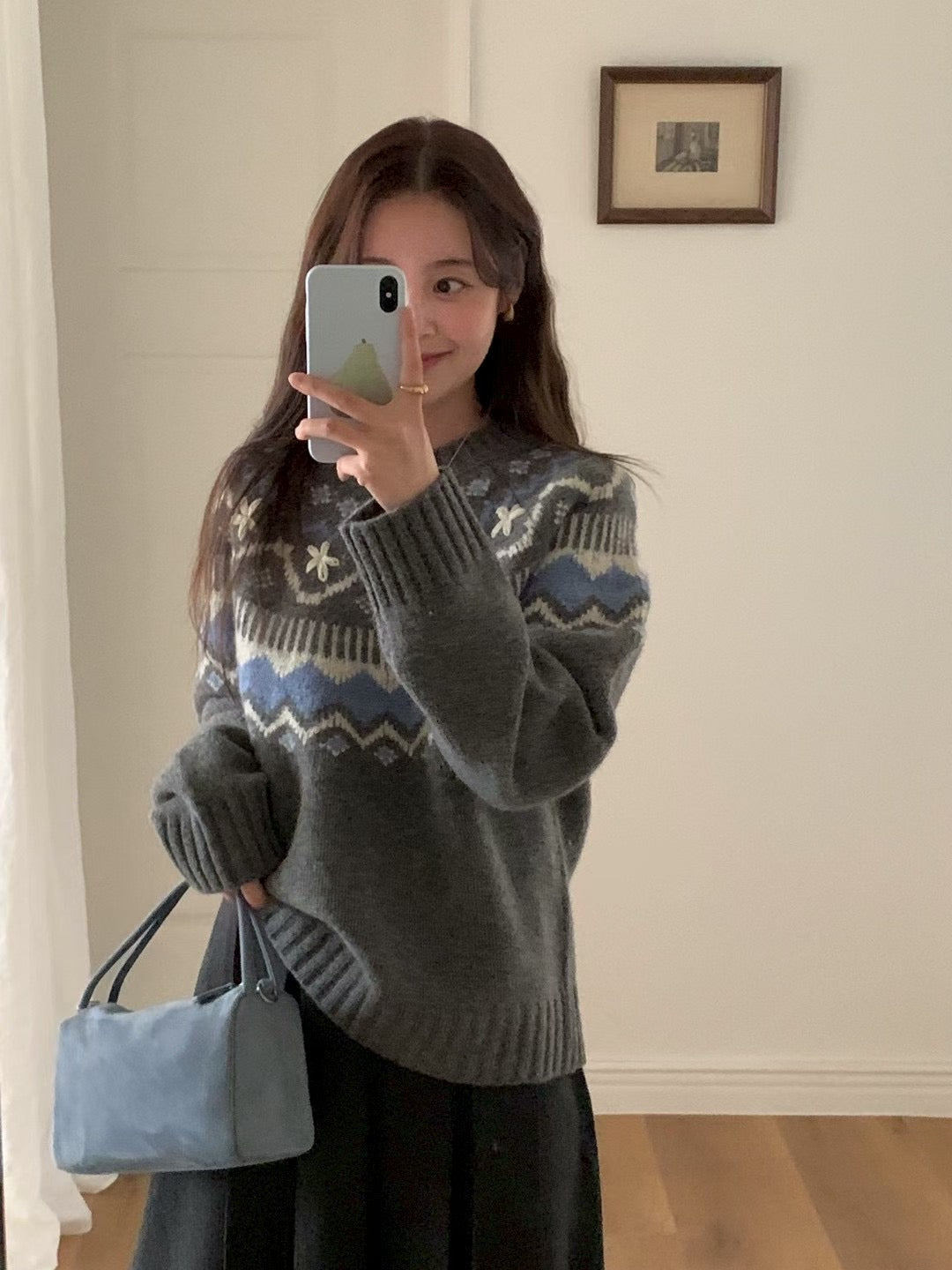 MS51082 Embroidery sweater